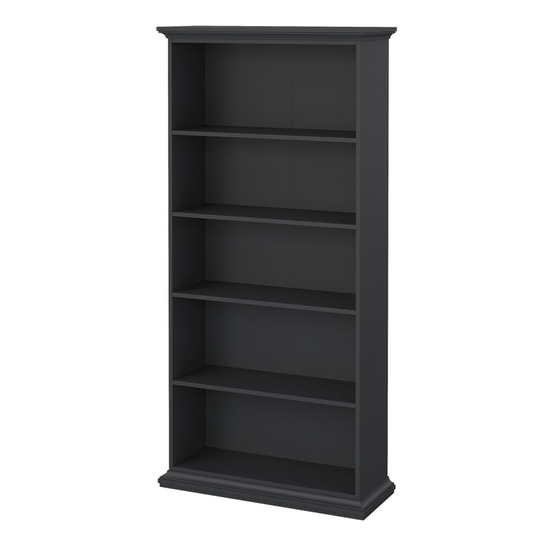 Paris Tall Bookcase – Matt Grey – image 3