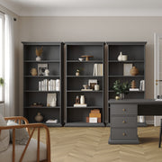 Paris Tall Bookcase – Matt Grey – image 5