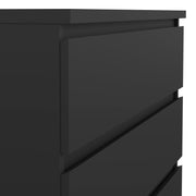Naia Chest of 5 Drawers – Matt Black – image 8
