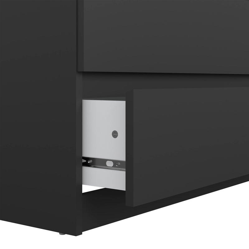 Naia Chest of 5 Drawers – Matt Black – image 9
