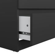 Naia Wide Chest of 6 Drawers (3+3) – Matt Black – image 9