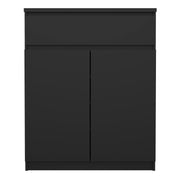 Naia Sideboard - 1 Drawer 2 Doors – Matt Black – image 2