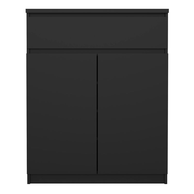 Naia Sideboard - 1 Drawer 2 Doors – Matt Black – image 2