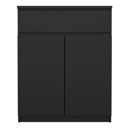Naia Sideboard - 1 Drawer 2 Doors – Matt Black – image 2
