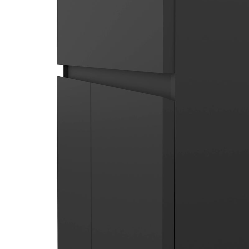Naia Sideboard - 1 Drawer 2 Doors – Matt Black – image 7