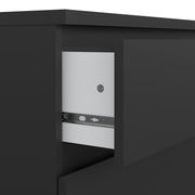 Naia Chest of 3 Drawers – Matt Black – image 7