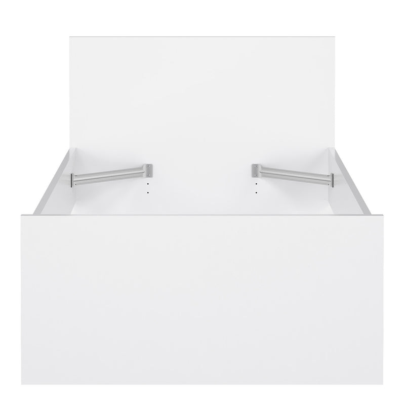 Naia Single Bed 3ft (90 x 190) – White – image 4