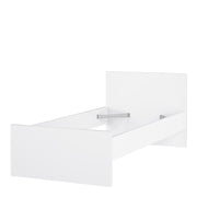 Naia Single Bed 3ft (90 x 190) – White – image 5