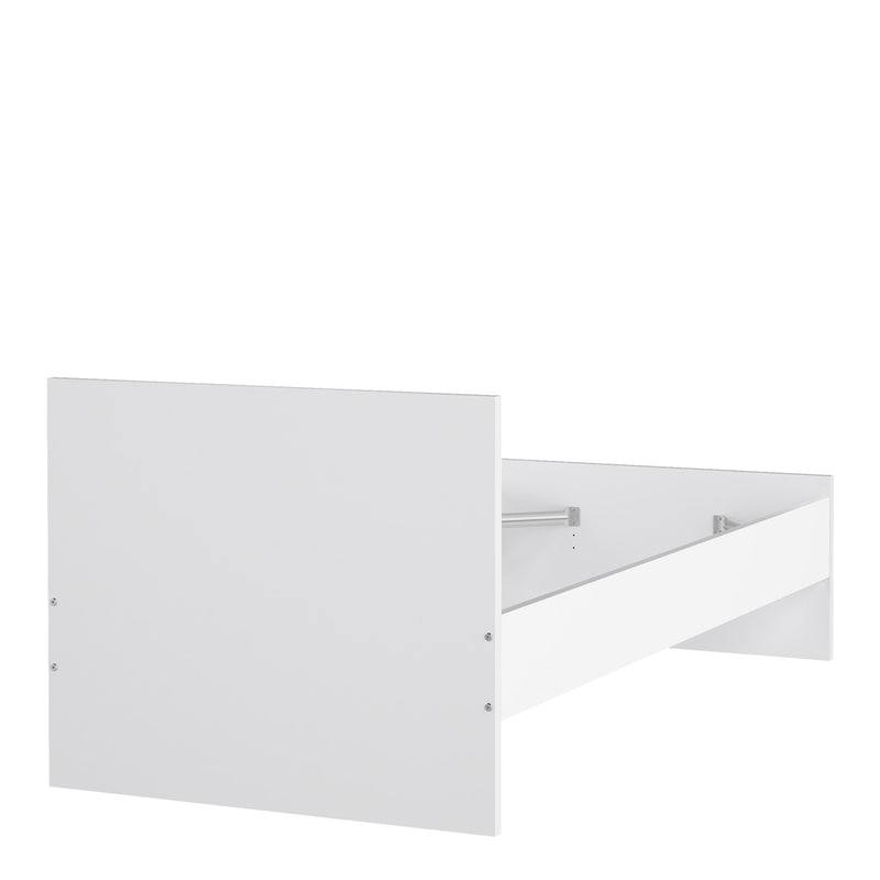 Naia Single Bed 3ft (90 x 190) – White – image 6