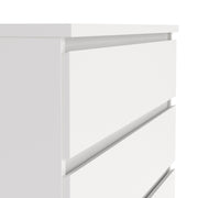 Naia Chest of 5 Drawers – White – image 6