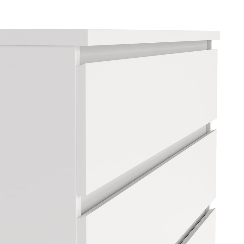 Naia Chest of 5 Drawers – White – image 6