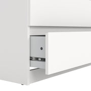 Naia Chest of 5 Drawers – White – image 7
