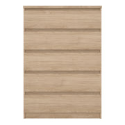 Naia Chest of 5 Drawers – Hickory Oak – image 2