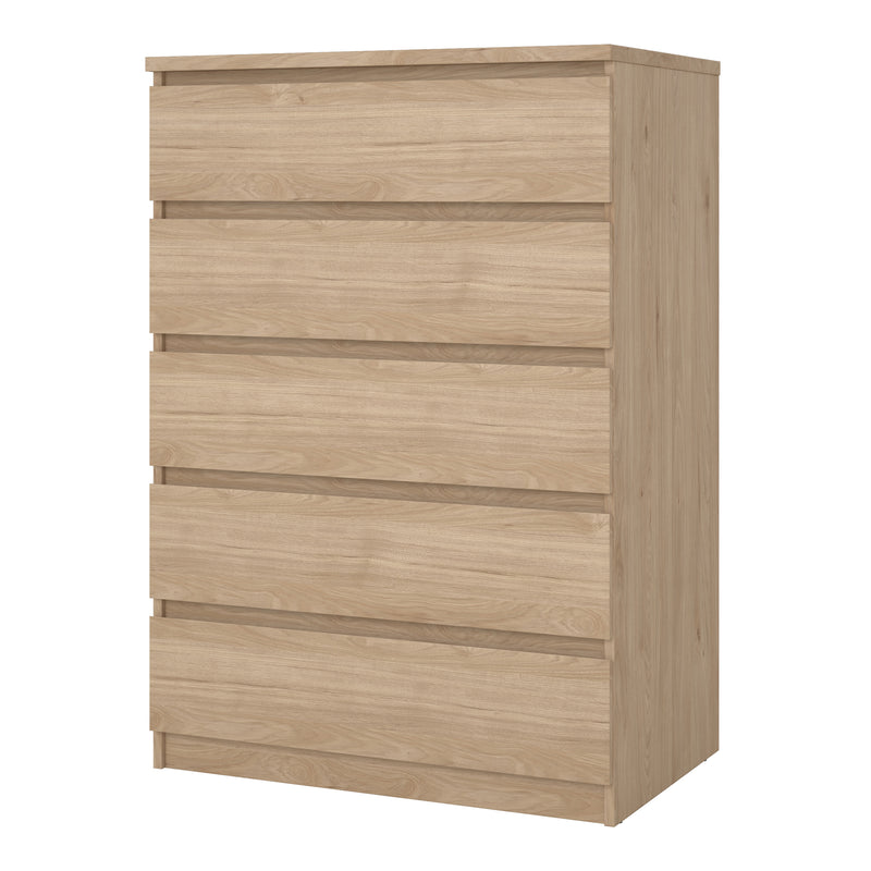 Naia Chest of 5 Drawers – Hickory Oak – image 3