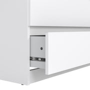 Naia Chest of 5 Drawers – White Gloss – image 7