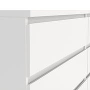 Naia Wide Chest of 6 Drawers (3+3) – White – image 7