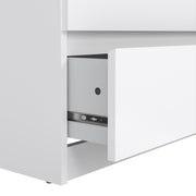 Naia Wide Chest of 6 Drawers (3+3) – White Gloss – image 7