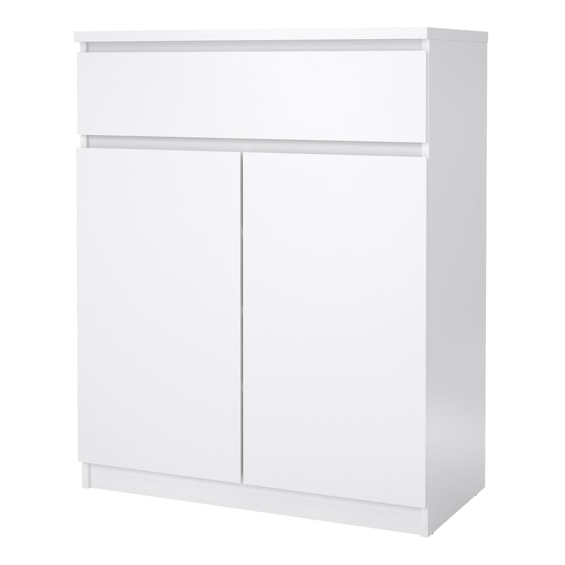 Naia Sideboard - 1 Drawer 2 Doors – White Gloss – image 3