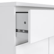Naia Sideboard - 1 Drawer 2 Doors – White Gloss – image 7