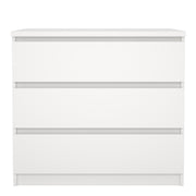 Naia Chest of 3 Drawers – White – image 2