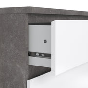 Naia Chest of 3 Drawers – Concrete Grey – image 6