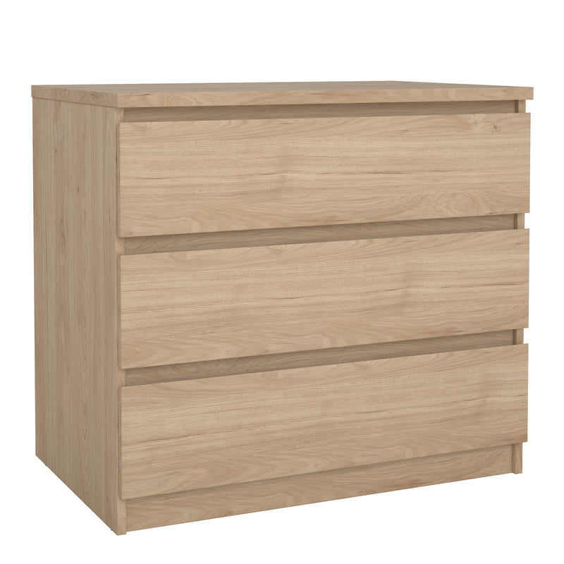 Naia Chest of 3 Drawers – Hickory Oak – image 1