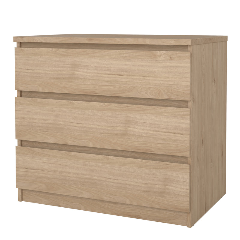 Naia Chest of 3 Drawers – Hickory Oak – image 3