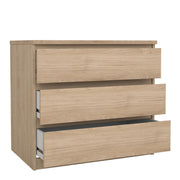 Naia Chest of 3 Drawers – Hickory Oak – image 4