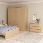 Naia Chest of 3 Drawers – Hickory Oak – image 5