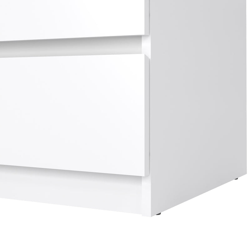 Naia Chest of 3 Drawers – White Gloss – image 7