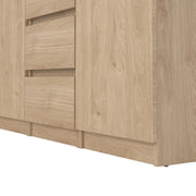 Naia Sideboard 4 Drawers 2 Doors in Jackson – Hickory Oak – image 7
