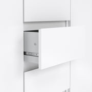 Naia Sideboard 4 Drawers 2 Doors in Jackson – White Gloss – image 6