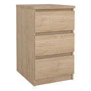 Naia Bedside 3 Drawers – Hickory Oak – image 1