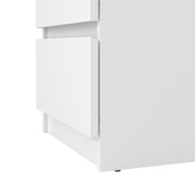 Naia Bedside 3 Drawers – White Gloss – image 7
