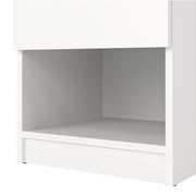Naia Bedside 1 Drawer 1 Shelf – White – image 7