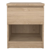 Naia Bedside 1 Drawer 1 Shelf – Hickory Oak – image 2