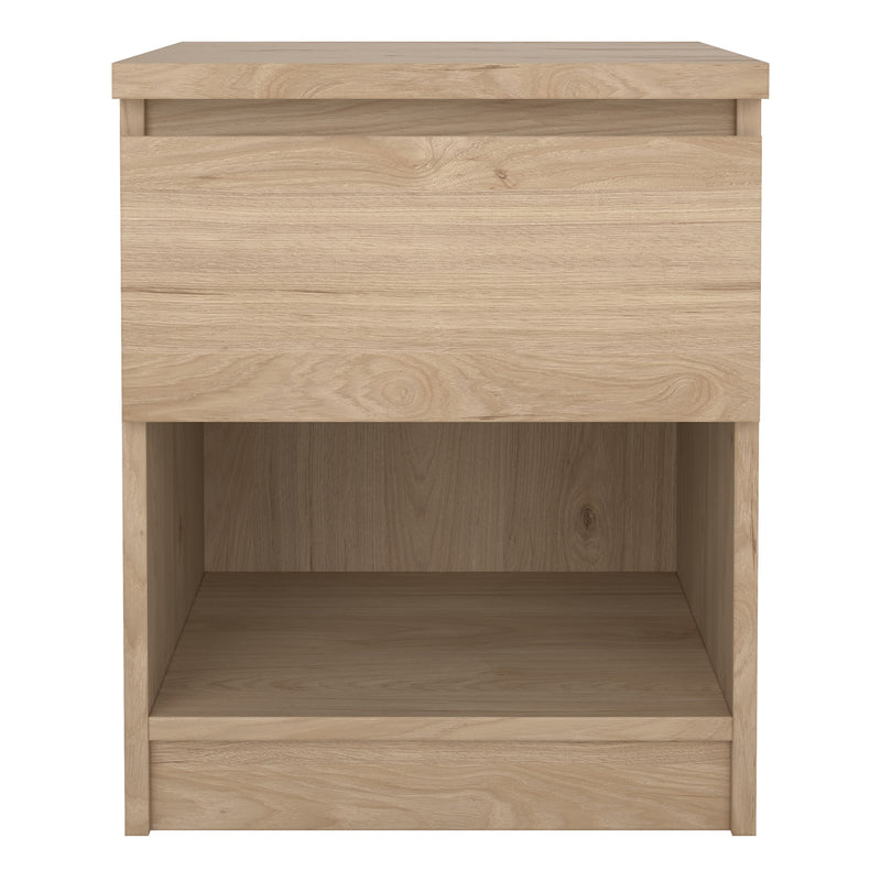 Naia Bedside 1 Drawer 1 Shelf – Hickory Oak – image 2