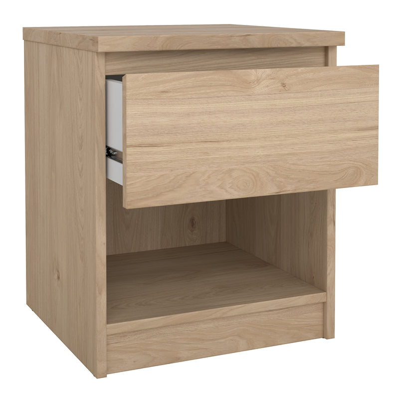 Naia Bedside 1 Drawer 1 Shelf – Hickory Oak – image 4