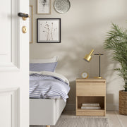 Naia Bedside 1 Drawer 1 Shelf – Hickory Oak – image 6