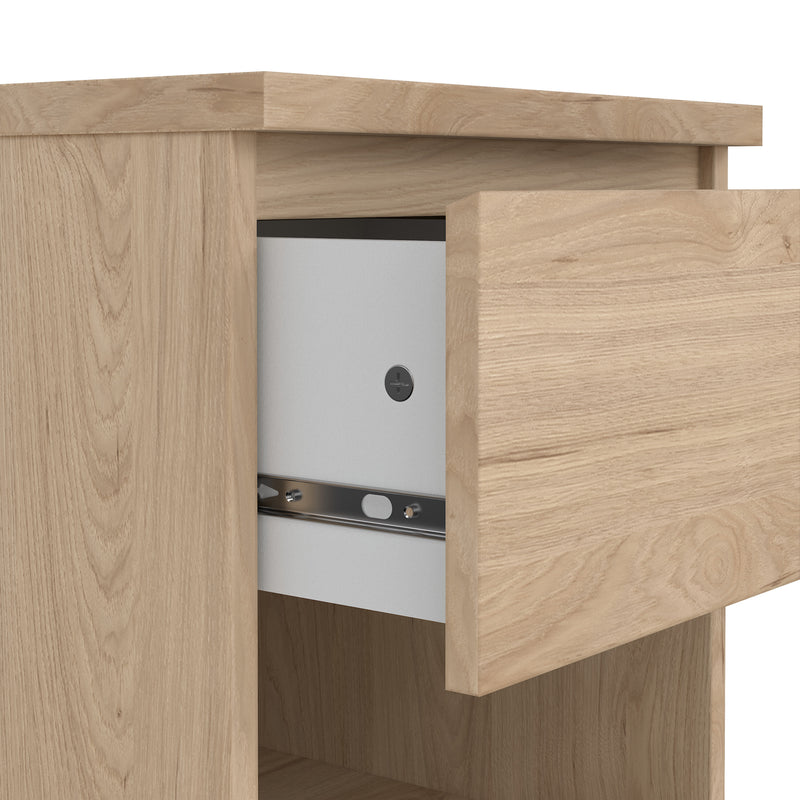 Naia Bedside 1 Drawer 1 Shelf – Hickory Oak – image 7
