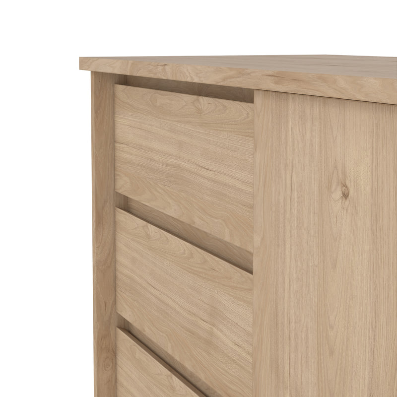 Naia Storage Unit with 1 Sliding Door and 3 Drawers in Jackson – Hickory Oak – image 7