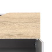Oslo Sideboard Small 1 Drawer 2 Doors in White and Oak – image 9