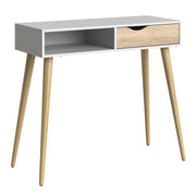 Oslo Console Table 1 Drawer 1 Shelf – Oak – image 1