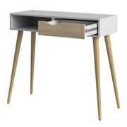 Oslo Console Table 1 Drawer 1 Shelf – Oak – image 4