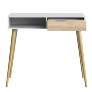 Oslo Console Table 1 Drawer 1 Shelf – Oak – image 5