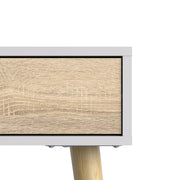 Oslo Console Table 1 Drawer 1 Shelf – Oak – image 6