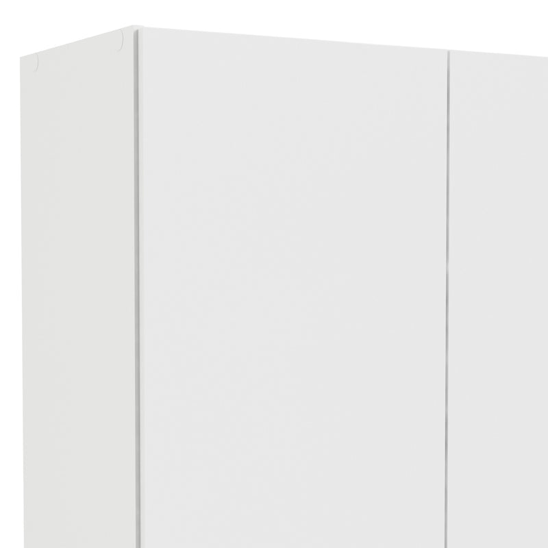 Space Wardrobe with 2 Doors , including 1 Drawer 1750 – White – image 9