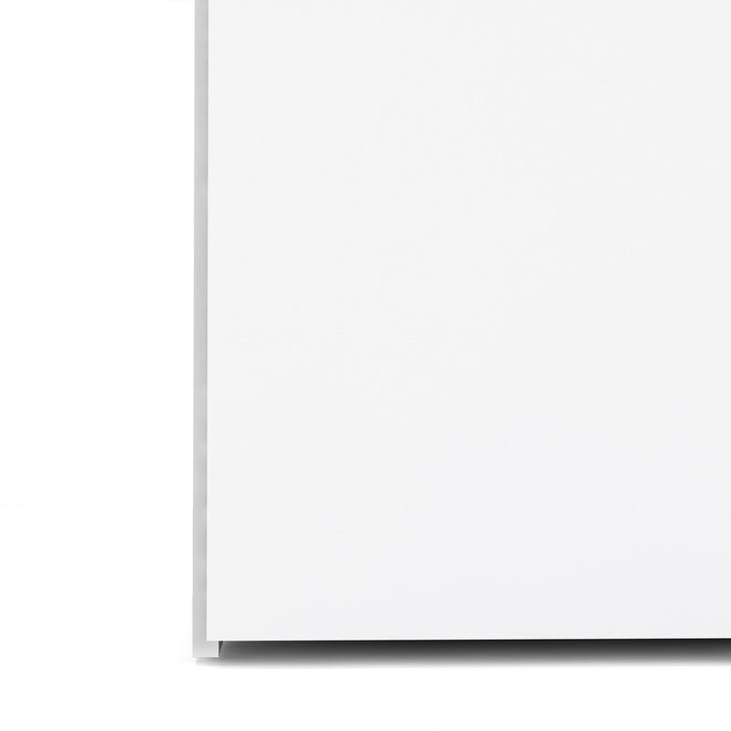 Space Wardrobe 3 Doors 3 Drawers 2000 – White – image 8