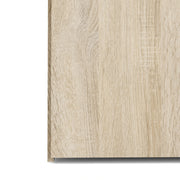Space Wardrobe 3 Doors 3 Drawers 2000 – Oak – image 11
