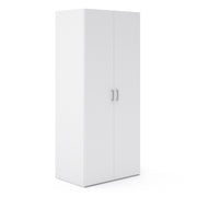 Space Wardrobe 2 Doors White 1750 – image 1